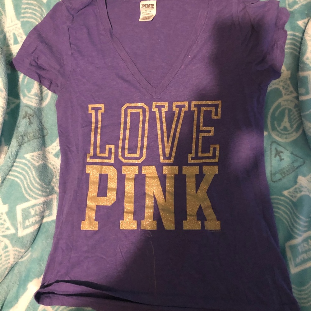 pink, vs shirt